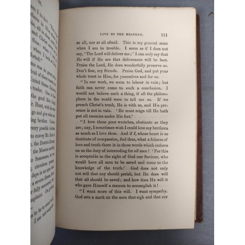 79 - ROWE GEORGE S.  The Life of John Hunt, Missionary to the Cannibals of Fiji. Orig. brown cl... 