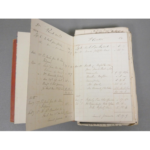 53 - Glosop & Staley Bridge Rent Book (from) Sepr. 5th 1854.  Completed in manuscript with ... 