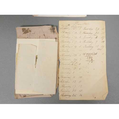 53 - Glosop & Staley Bridge Rent Book (from) Sepr. 5th 1854.  Completed in manuscript with ... 