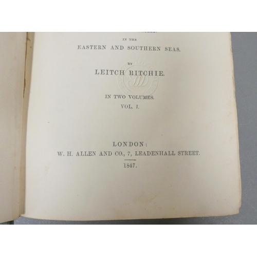 63 - RITCHIE LEITCH.  The British World in the East, A Guide ... to India, China, Australia, So... 