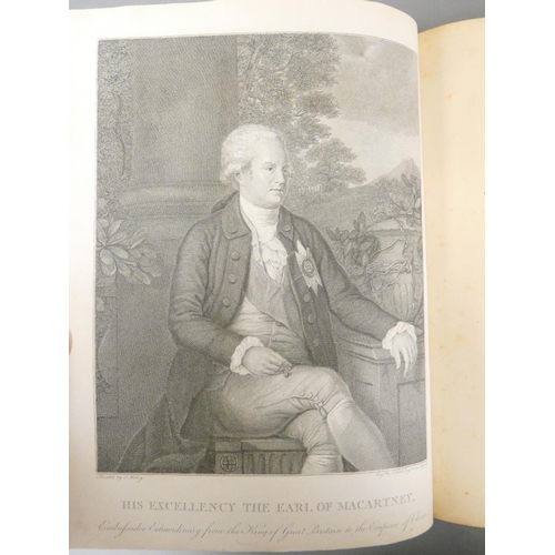 74 - STAUNTON SIR GEORGE.  An Authentic Account of an Embassy from the King of Great Britain to the Emper... 