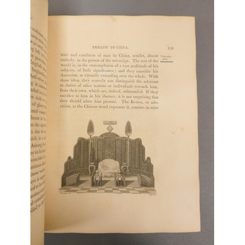 74 - STAUNTON SIR GEORGE.  An Authentic Account of an Embassy from the King of Great Britain to the Emper... 