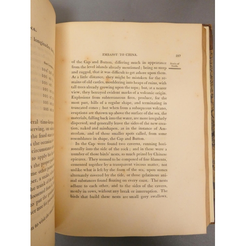 74 - STAUNTON SIR GEORGE.  An Authentic Account of an Embassy from the King of Great Britain to the Emper... 