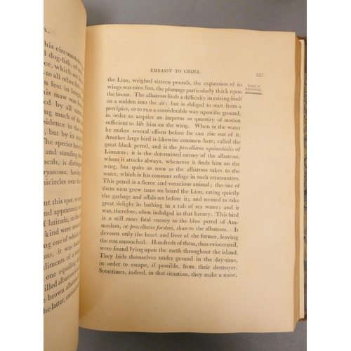 74 - STAUNTON SIR GEORGE.  An Authentic Account of an Embassy from the King of Great Britain to the Emper... 