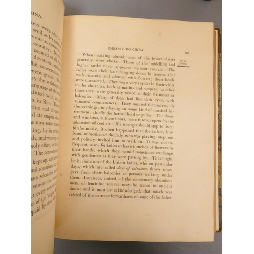 74 - STAUNTON SIR GEORGE.  An Authentic Account of an Embassy from the King of Great Britain to the Emper... 