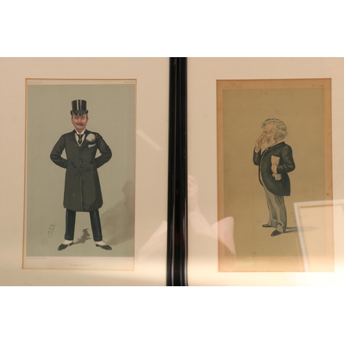 431 - Vanity Fair, seven framed prints to include Lord Wenlock, Arnold Allan Cecil Keppel 8th Earl of Albe... 