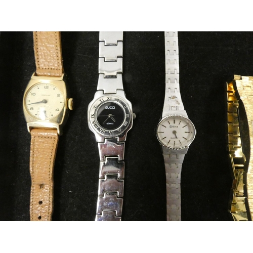 90 - Five ladies watched to include Rotary, Gucci, Beta etc.