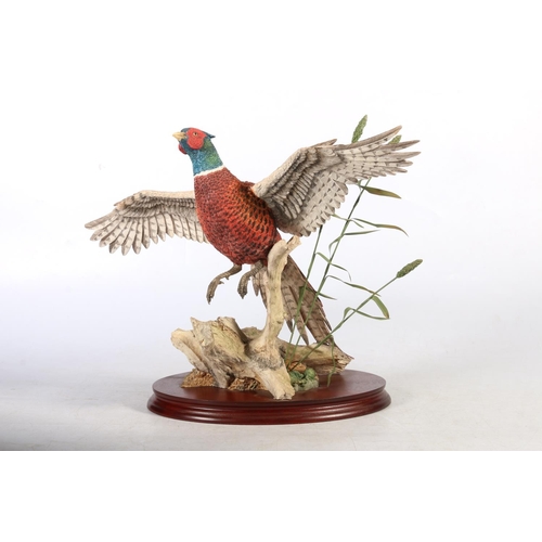 113 - Border Fine Arts of a rising pheasant.