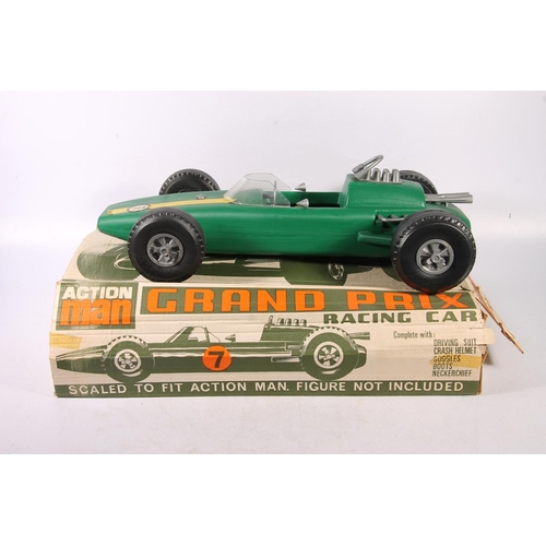 120 - Action Man Grand Prix racing car in original box.