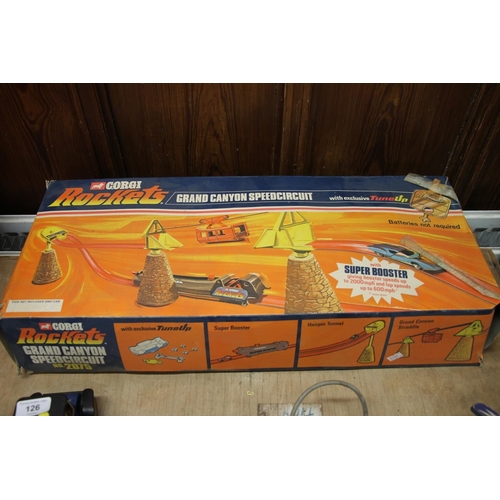 125 - Corgi Rockets Grand Canyon Speed Circuit in original box. 