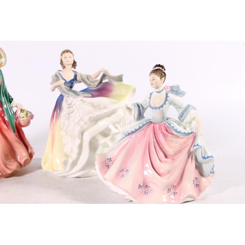 171 - Four Royal Doulton figurines.