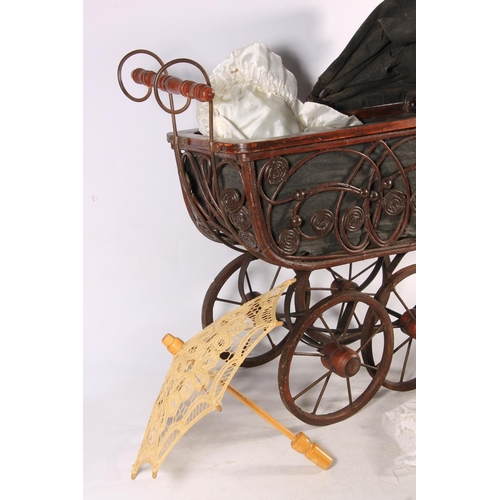 172 - Vintage doll's pram.