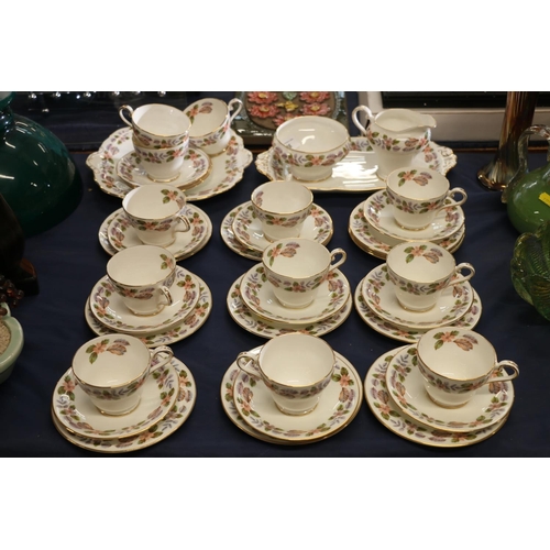 46 - Aynsley April Rose part teaset.