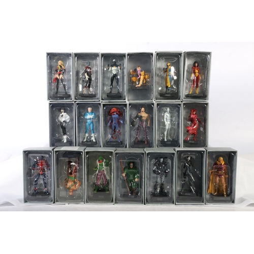 79 - Eaglemoss Marvel, and other, Superhero character models in original boxes.