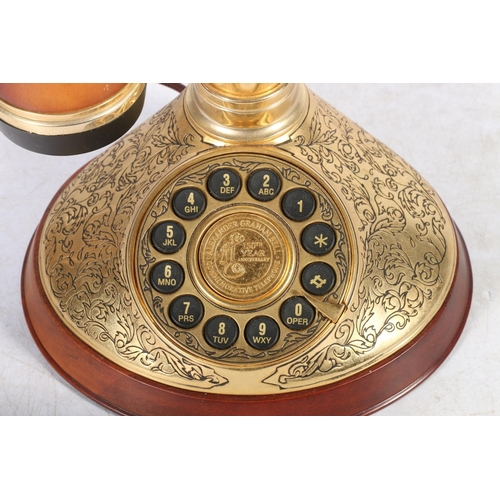 91 - Reproduction stick telephone.