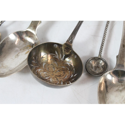 549 - Pair of William IV silver teaspoons by William Chawner II, London 1831, and another, 81g gross, also... 