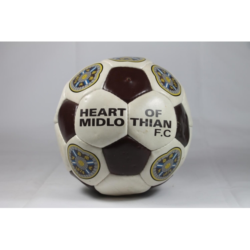 249 - Heart of Midlothian signed football.