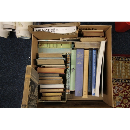 266 - Box of books to include hard back novels.