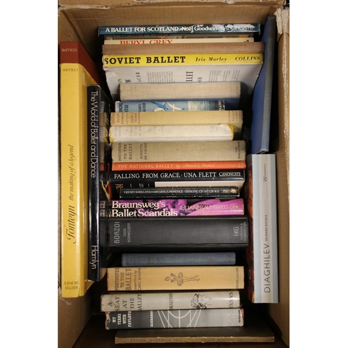 268 - Box containing Ballet books, etc.