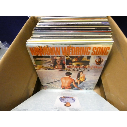 124 - Large box of LP's to include Andy Williams, Billy Conolly.