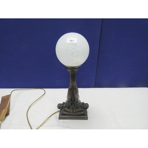 161 - Art Deco style table lamp.