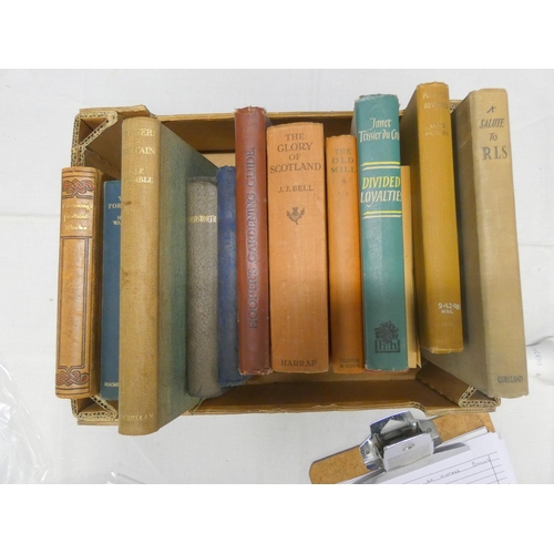 173 - Small box of various books.