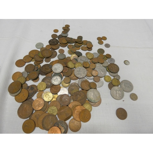 183 - Large bag of English coinage.