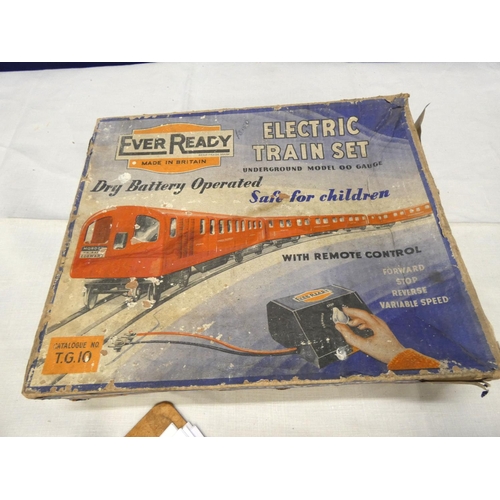 205 - Ever Ready electric train set.