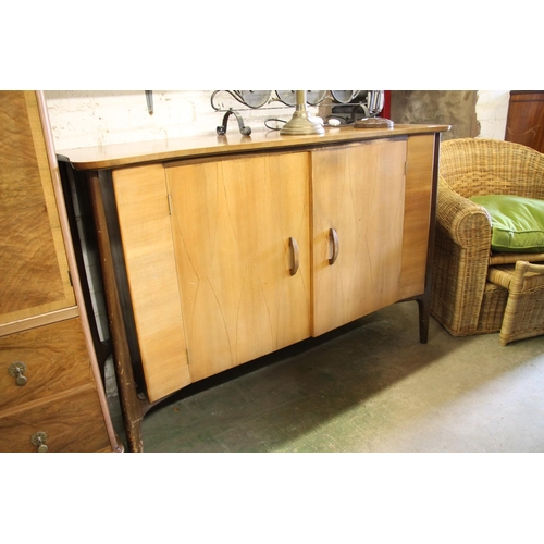 576 - Mid-century teak sideboard, 96cm high.