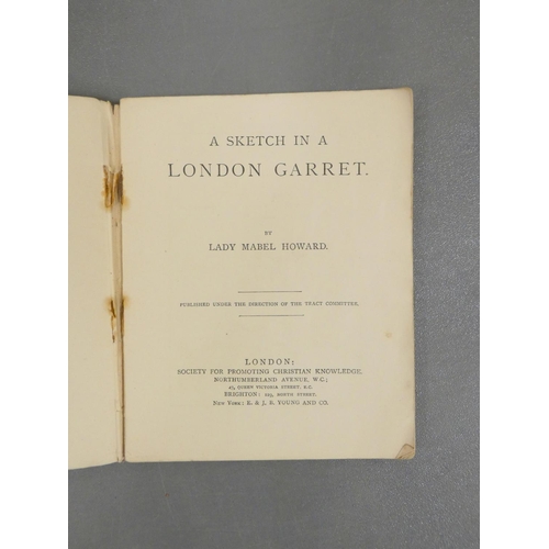 103 - Howard Family.  The Tennyson Birthday Book for 1878. Ownership signature of Mabel Howard with other ... 