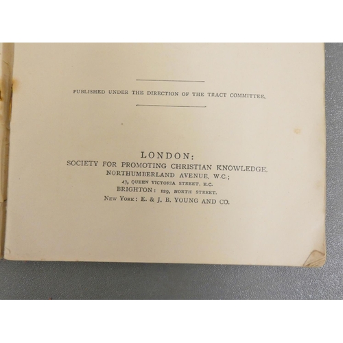 103 - Howard Family.  The Tennyson Birthday Book for 1878. Ownership signature of Mabel Howard with other ... 