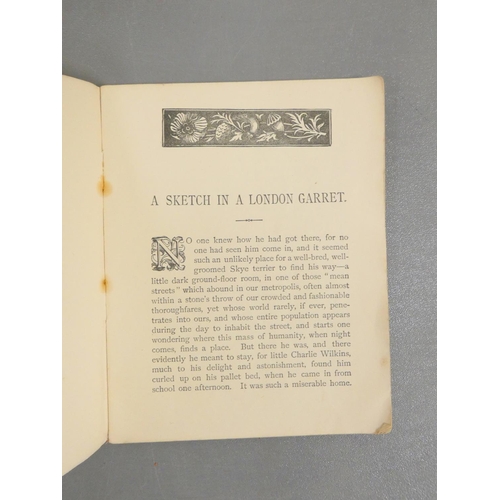 103 - Howard Family.  The Tennyson Birthday Book for 1878. Ownership signature of Mabel Howard with other ... 