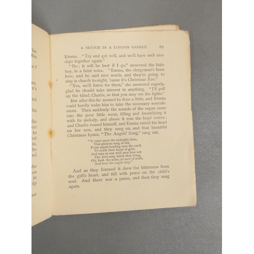 103 - Howard Family.  The Tennyson Birthday Book for 1878. Ownership signature of Mabel Howard with other ... 