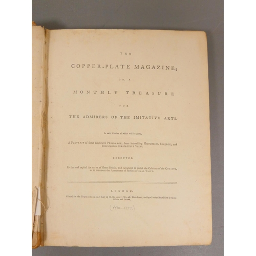 111 - The Copper-Plate Magazine or A Monthly Treasure for the Admirers of the Imitative Arts. 38 eng.... 