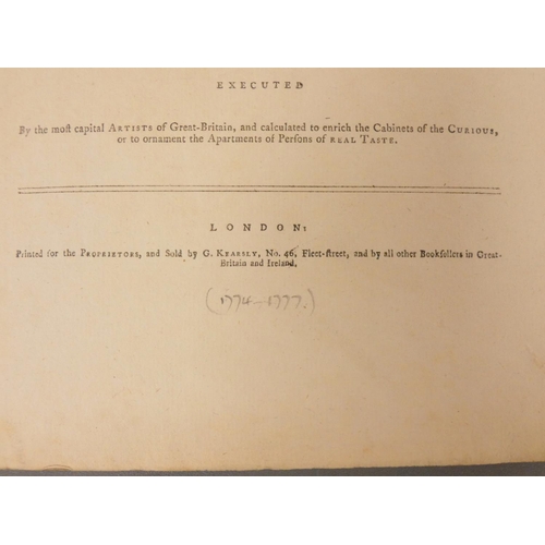 111 - The Copper-Plate Magazine or A Monthly Treasure for the Admirers of the Imitative Arts. 38 eng.... 