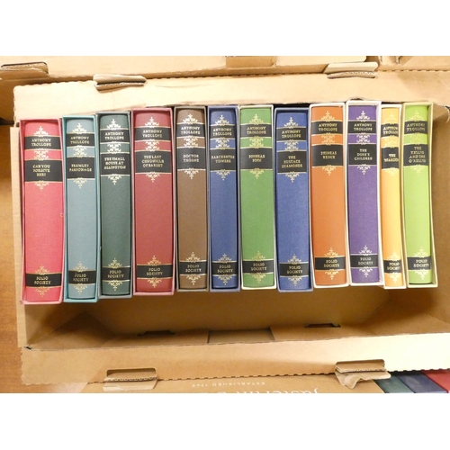 113 - TROLLOPE ANTHONY.  Folio Society. The Folio Society Edition of the Novels of Anthony Troll... 