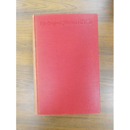 114 - AINSWORTH HARRISON.  The Original Illustrated Edition of the Works. 16 vols. in red cloth.... 