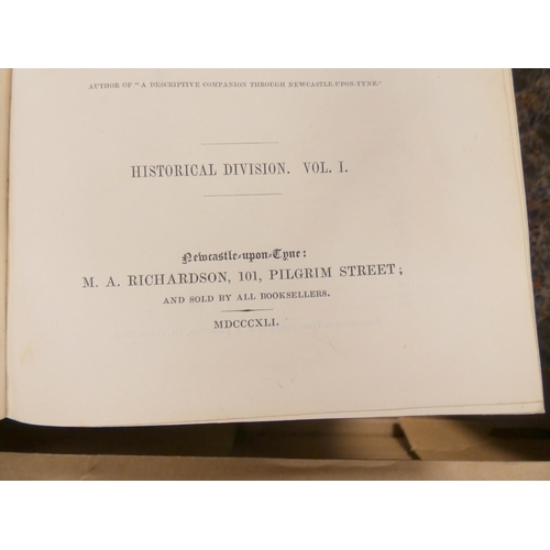 81 - RICHARDSON M. A.  The Local Historian's Table Book ... Newcastle-Upon-Tyne, Northumberland... 