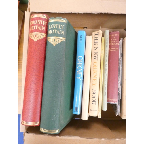 82 - UK Topography & others.  A carton of various vols.