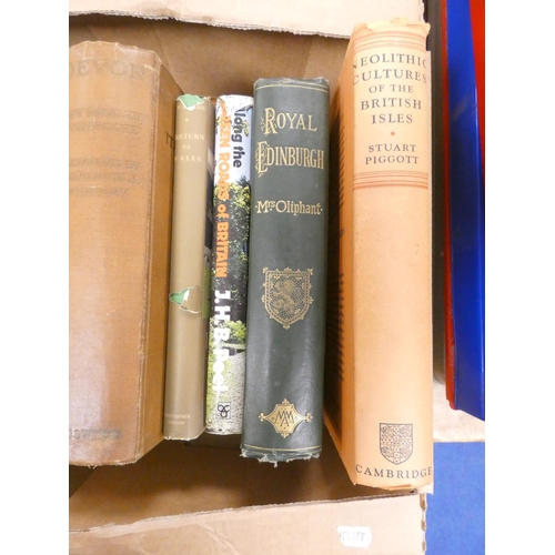 82 - UK Topography & others.  A carton of various vols.