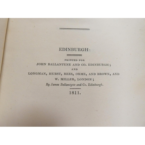 83 - SCOTT SIR WALTER.  The Vision of Don Roderick. Half title. Calf. 2nd ed., Edinburgh, 1811;... 