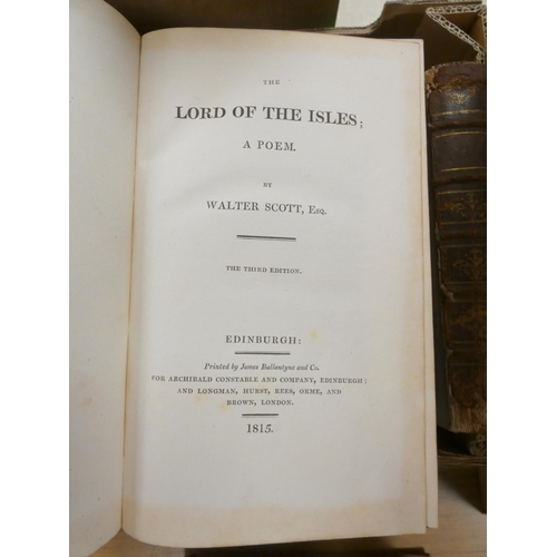 83 - SCOTT SIR WALTER.  The Vision of Don Roderick. Half title. Calf. 2nd ed., Edinburgh, 1811;... 