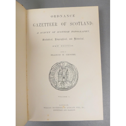 85 - ANDERSON WILLIAM.  The Scottish Nation ... & Biographical History. 3 vols. Eng. plates... 