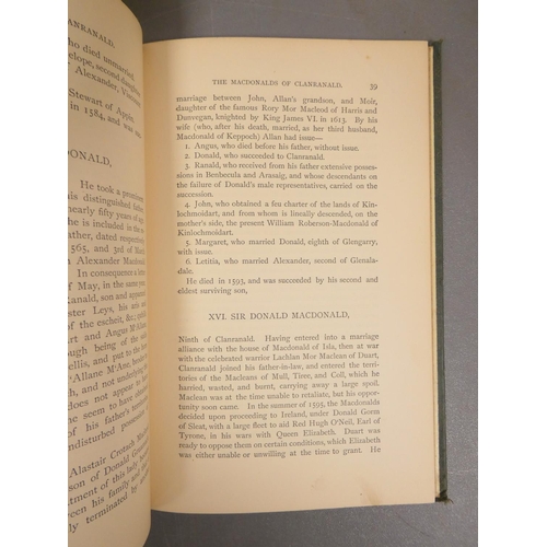 87 - MACKAY J. G., of Portree.  The Romantic Story of the Highland Garb & the Tartan ... Wi... 