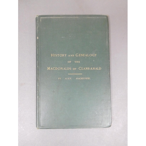 87 - MACKAY J. G., of Portree.  The Romantic Story of the Highland Garb & the Tartan ... Wi... 