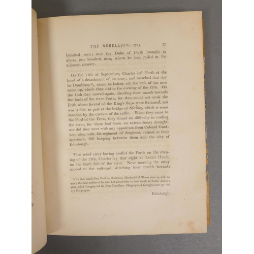 91 - HOME JOHN.  The History of the Rebellion in the Year 1745. 5 fldg. & other eng. plates... 