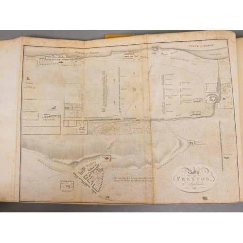 91 - HOME JOHN.  The History of the Rebellion in the Year 1745. 5 fldg. & other eng. plates... 