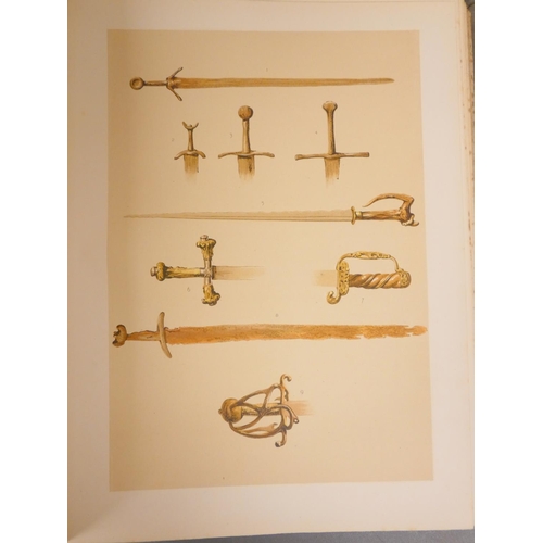 92 - DRUMMOND JAMES.  Ancient Scottish Weapons ... With Introduction & Descriptive Notes by... 