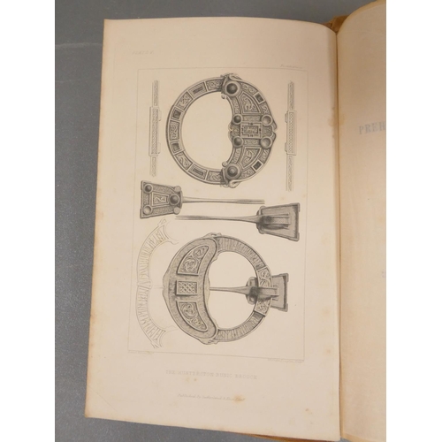 95 - WILSON DANIEL.  The Archaeology & Prehistoric Annals of Scotland. Eng. frontis, plates... 