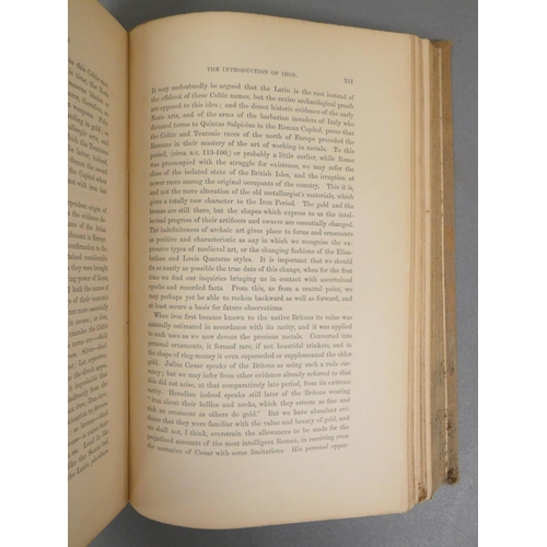 95 - WILSON DANIEL.  The Archaeology & Prehistoric Annals of Scotland. Eng. frontis, plates... 